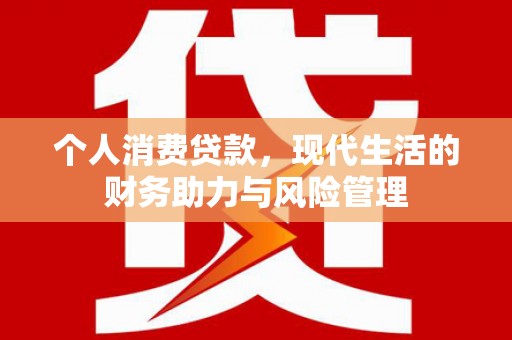 吉木萨尔个人消费贷款，现代生活的财务助力与风险管理