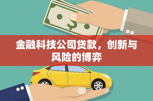 吉木萨尔金融科技公司贷款，创新与风险的博弈