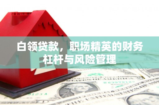 吉木萨尔白领贷款，职场精英的财务杠杆与风险管理