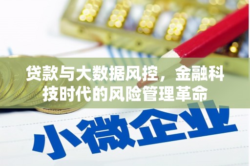 吉木萨尔贷款与大数据风控，金融科技时代的风险管理革命