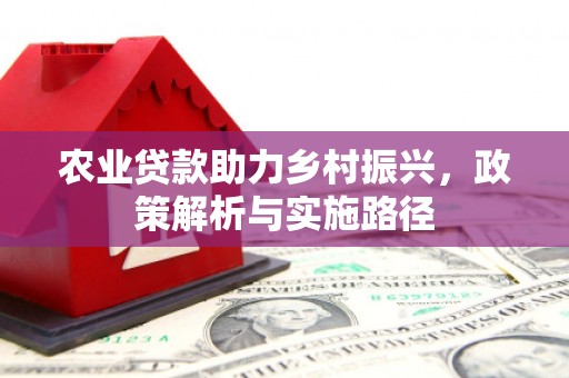 吉木萨尔农业贷款助力乡村振兴，政策解析与实施路径