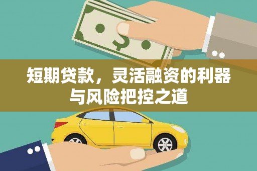 吉木萨尔短期贷款，灵活融资的利器与风险把控之道