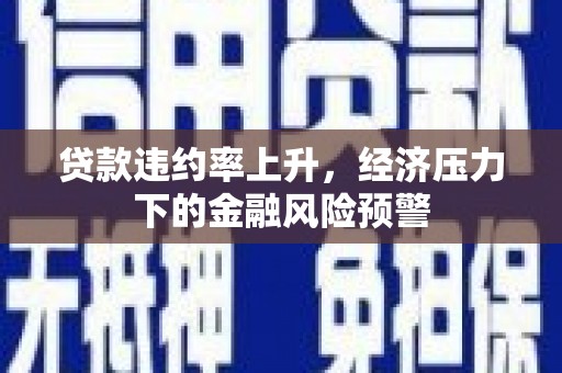 吉木萨尔贷款违约率上升，经济压力下的金融风险预警