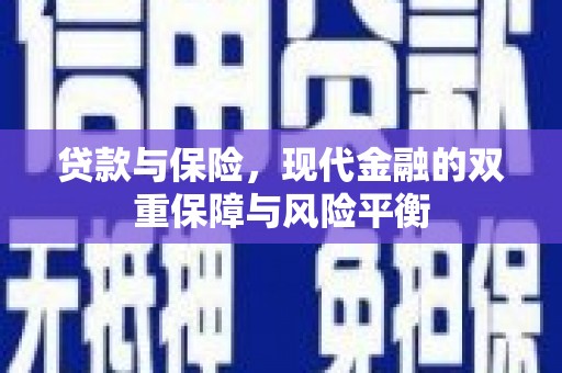 吉木萨尔贷款与保险，现代金融的双重保障与风险平衡