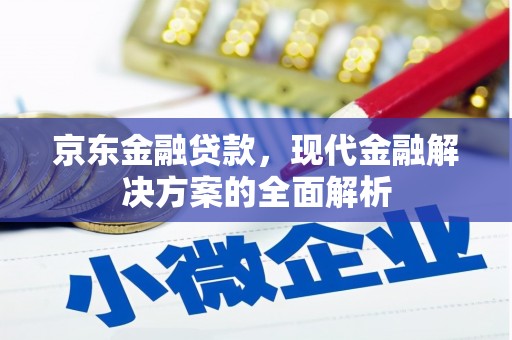吉木萨尔京东金融贷款，现代金融解决方案的全面解析