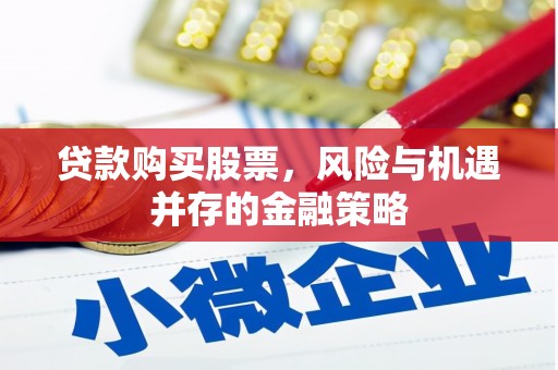 吉木萨尔贷款购买股票，风险与机遇并存的金融策略