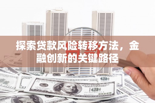吉木萨尔探索贷款风险转移方法，金融创新的关键路径