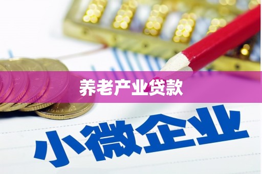 吉木萨尔养老产业贷款