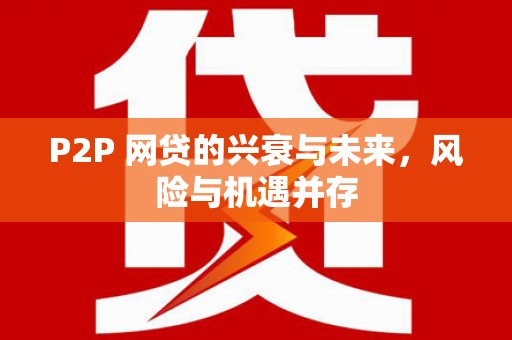 吉木萨尔P2P 网贷的兴衰与未来，风险与机遇并存