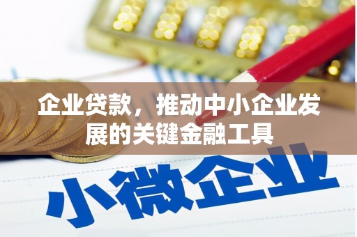 吉木萨尔企业贷款，推动中小企业发展的关键金融工具