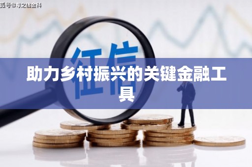 吉木萨尔助力乡村振兴的关键金融工具