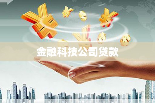 吉木萨尔金融科技公司贷款