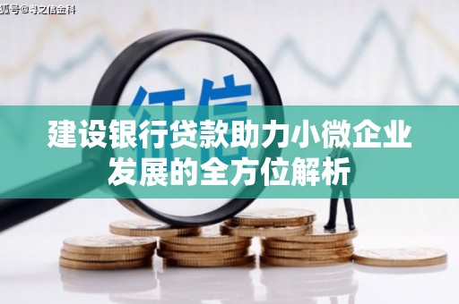 吉木萨尔建设银行贷款助力小微企业发展的全方位解析