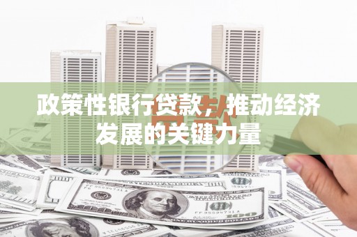 吉木萨尔政策性银行贷款，推动经济发展的关键力量