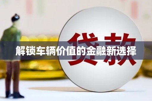 吉木萨尔解锁车辆价值的金融新选择