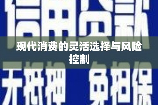 吉木萨尔现代消费的灵活选择与风险控制