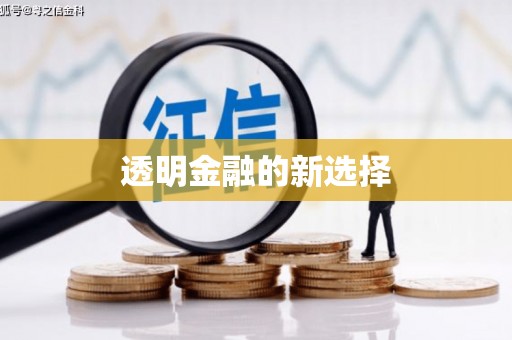 吉木萨尔透明金融的新选择