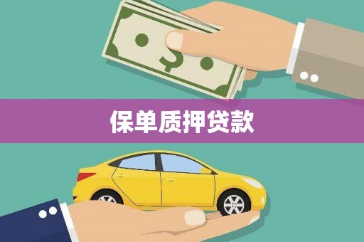 吉木萨尔保单质押贷款